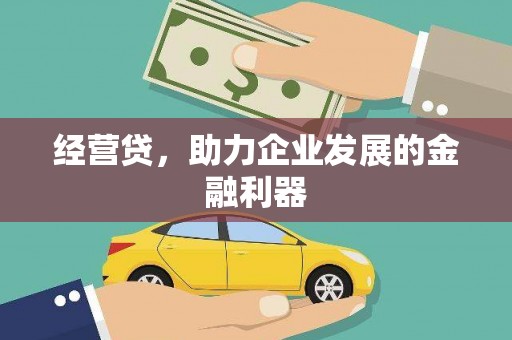 友谊经营贷，助力企业发展的金融利器