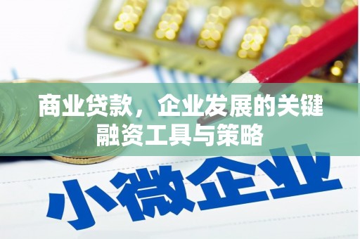 闻喜商业贷款，企业发展的关键融资工具与策略