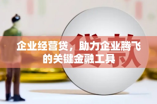 德惠企业经营贷，助力企业腾飞的关键金融工具