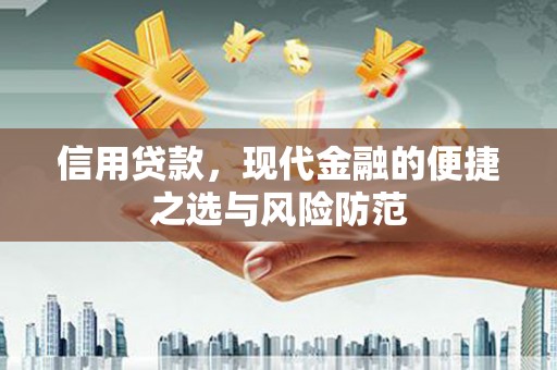 安化信用贷款，现代金融的便捷之选与风险防范