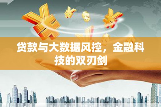 邵东贷款与大数据风控，金融科技的双刃剑