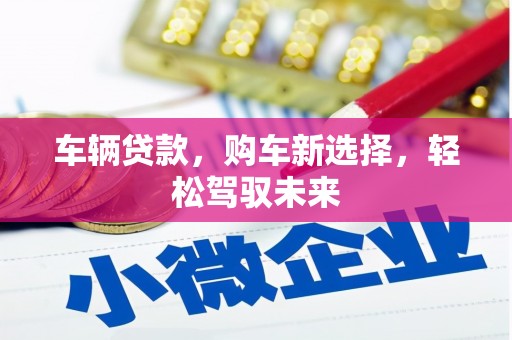德庆车辆贷款，购车新选择，轻松驾驭未来