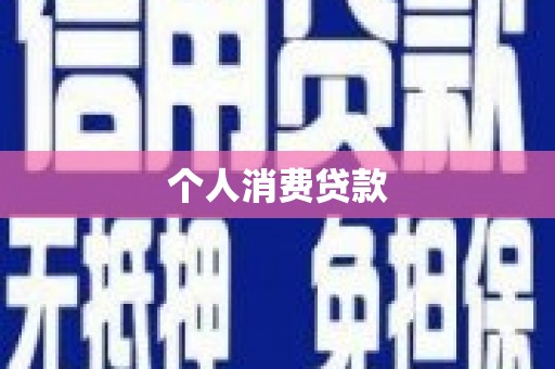 楠西个人消费贷款