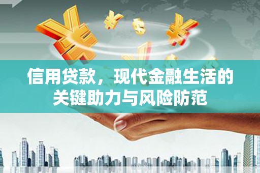 新会信用贷款，现代金融生活的关键助力与风险防范