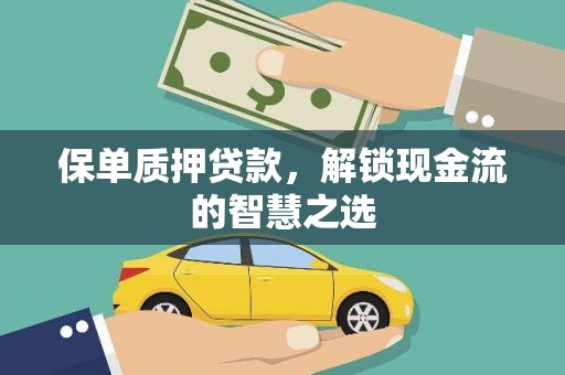 涟源保单质押贷款，解锁现金流的智慧之选