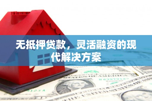 桦南无抵押贷款，灵活融资的现代解决方案