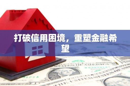 下城打破信用困境，重塑金融希望